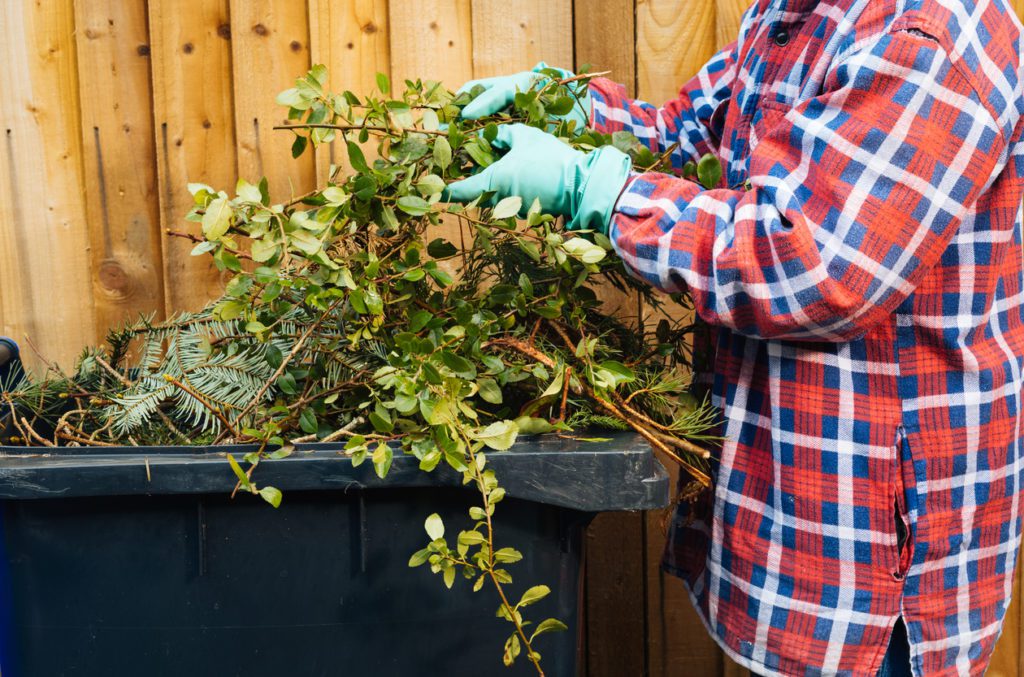 Properly disposing of commercial garden waste