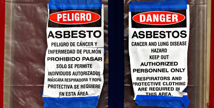 Asbestos, risks of asbestos, danger, problems